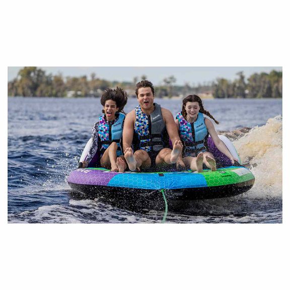 Hyper 3&trade; 3-Person Boat Towable Tube image number 1