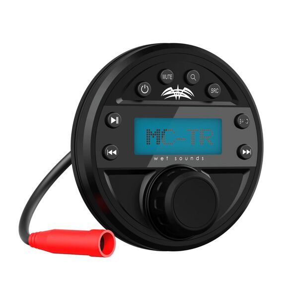 Wet Sounds MC-TR Compact Marine Transom Remote with a knob for WS-MC-1 and WS-MC-2 image number 1