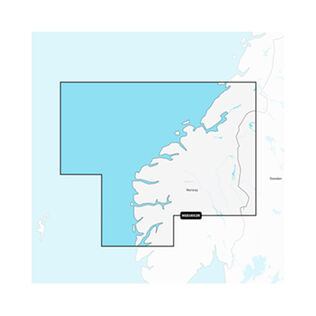 Garmin Navionics+ EU052R Norway, Sognefjord - Svefjorden, Electronic Chart