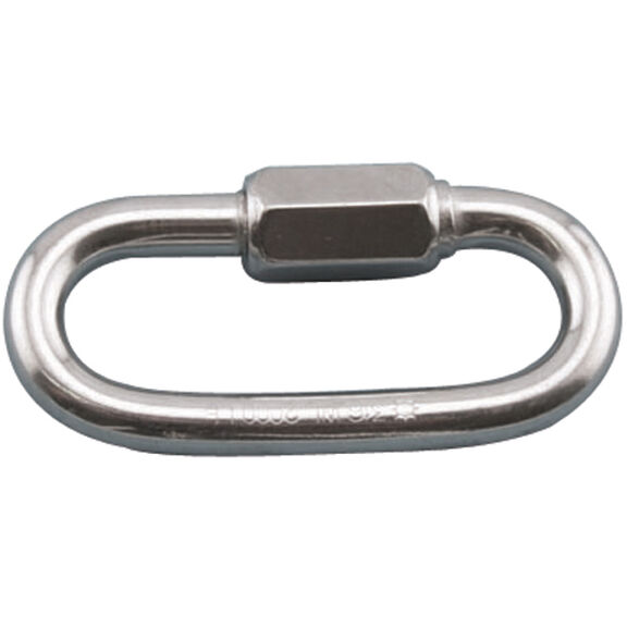 Quick Link, 1/4" Wire Dia., 2-1/4"L, 1980lb. Min. Break Strength image number 0