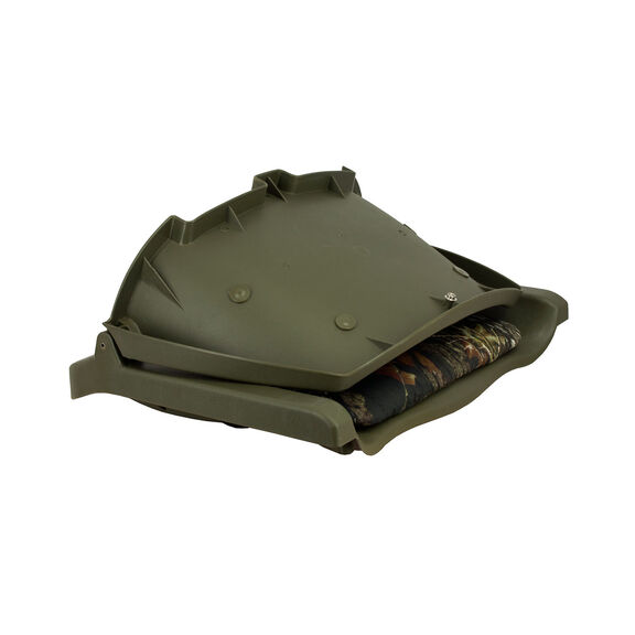Traveler Folding Seat, Green Shell With Mossy Oak&trade; Break-Up Upholstery image number 3