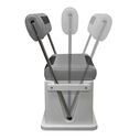 Wise 8WD437-1905 Premium Swingback Cooler/Storage Seat, 62 Quart, Marble / Reef Stone image number 4