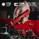 Slayer Pro Rechargeable 1150 Lumen Flashlight, Red image number 1