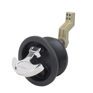 Surface Mount Lock & Latch, Cam Bar 1-1/4 to 1-7/8, Black
