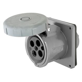 Hubbell Marine Pin & Sleeve Receptacle, 3P4W, 100A 125/250V