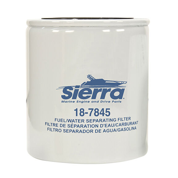 18-7776-1 3/8" Stainless Steel Tall Fuel Filter/Water Separator Kit, 21 Micron image number 0