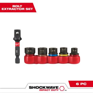 SHOCKWAVE&trade; Impact Extractor Set, 6 Piece