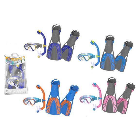 SEASTAR v22 Snorkel Combo Set Blue/Green, L/XL image number 0