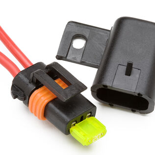 HHU Inline Waterproof ATM Fuse Holder with Cover, 30 Amp Max