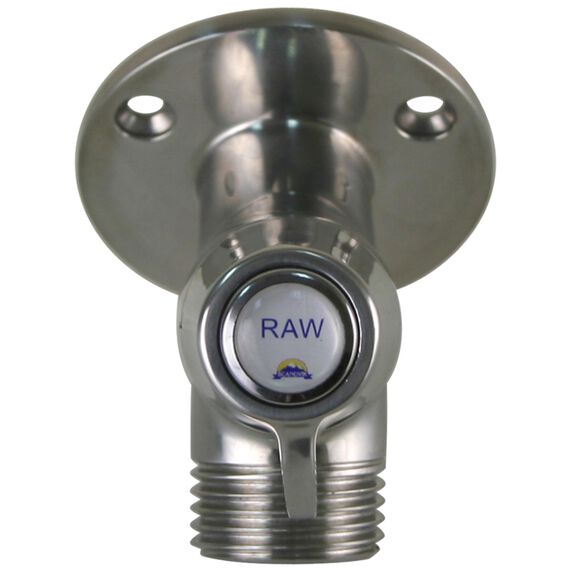 Angled Washdown Spigot, Stainless Steel image number 1