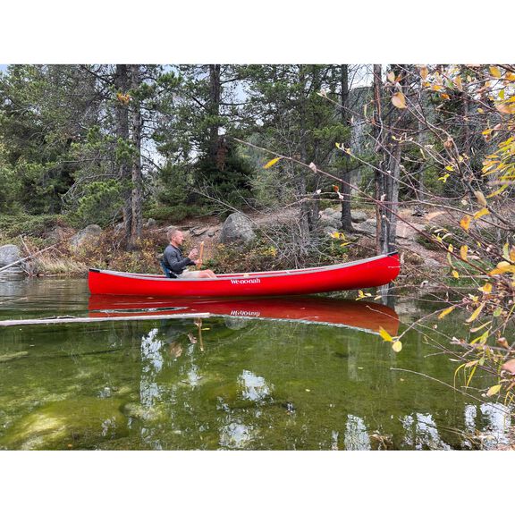 Crazy Creek Canoe Chair IV for Kayaking, Fishing, Camping & More, Detachable for Off The Boat Use, 250 LBS Weight Capacity, Adjustable Straps, Water-Resistant, Aleutian Blue (Aleutian Blue) image number 6