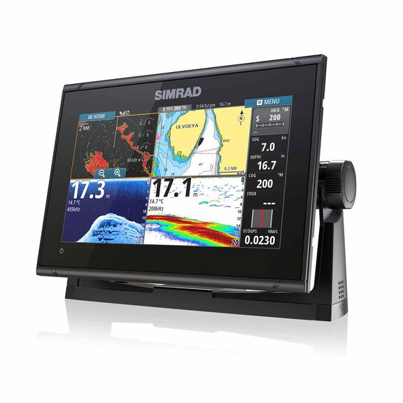 GO9 XSE Fishfinder/Chartpotter Combo with C-MAP Discover Charts, Active Imaging 3-in-1 Transducer and HALO 20+ Radar Bundle image number 2