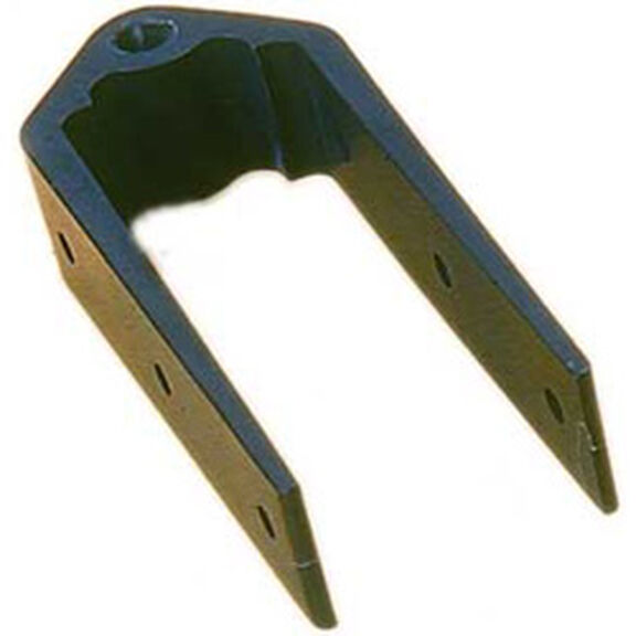 Bottom Rudder Gudgeon, 1.5" Blade, 3-Hole Mounting image number 0