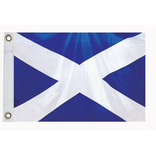 St Andrews Cross Courtesy Flag, 12" x 18"