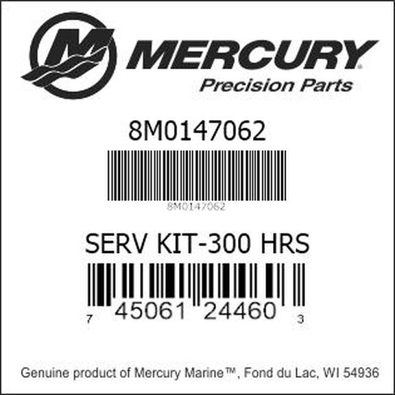 300 Hour Maintenance Kit 3.0L MPI image number 1