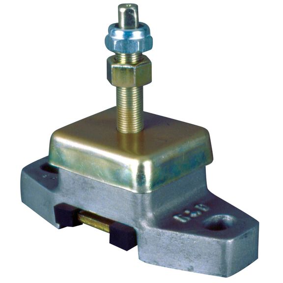 5.56" x 5.13" x 2.81" Engine Mount, 300lb. Capacity, 5/8" UNF Stud Size image number 0
