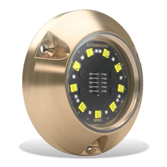 Lumishore ORA SMX24 LED Through Hull Underwater Lights, 3,500 Lumen image number 0