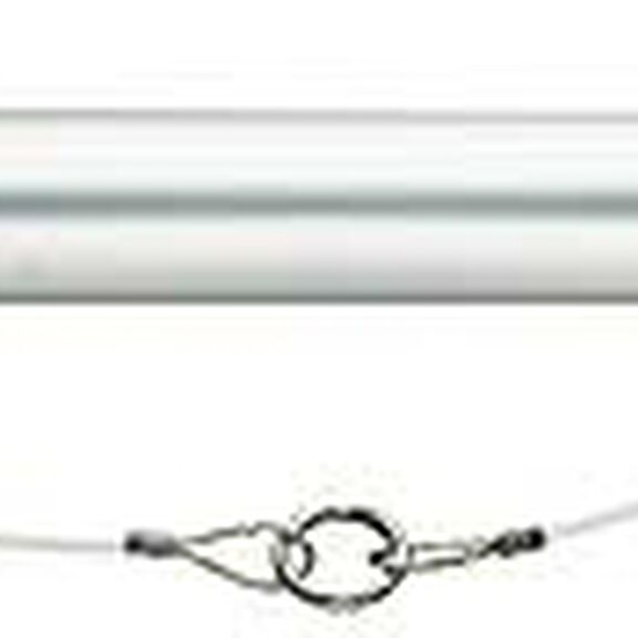 2" O.D. X 9'4" Stock Length Aluminum Pole Tubing image number 0