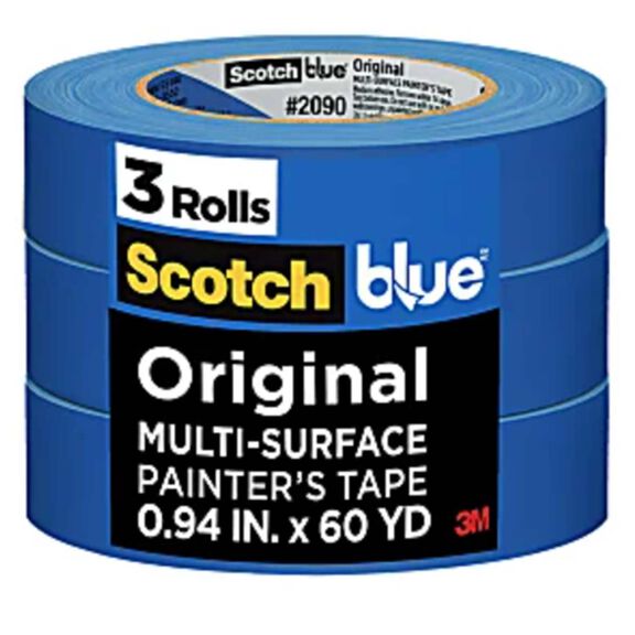 ScotchBlue&trade; Original Painter's Tape, 0.94" x 60 yd image number 0