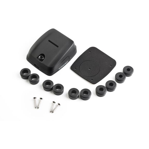 Horizontal Double Cable Seal, Black image number 2