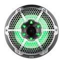 HYDRO 10" 2-Way Marine Speakers with Bullet Tweeter and Integrated RGB LED Lights, Carbon Fiber image number 2