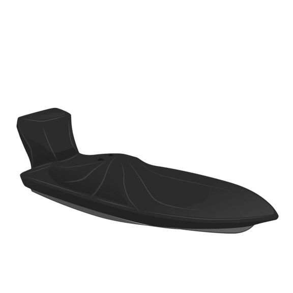 Select Fit Boat Cover for Flats Boat - 15ft6in-16ft5in BEAM 96in- Sharkskin Plus - Sharkskin Blue image number 0