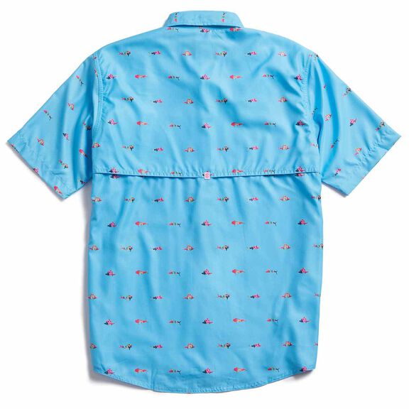 Men's Trippy Fish Shirt image number 1