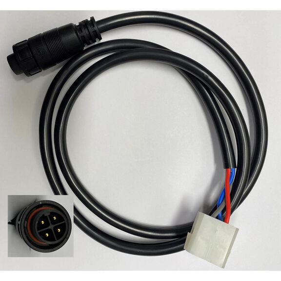 Side-Power Control Harness, 1m(39") for IP Motor w/waterproof | connector to socket on housing image number 0