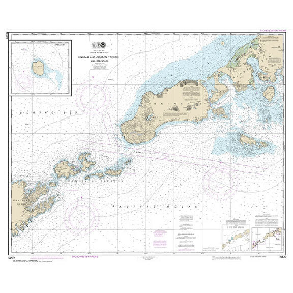 #16520 Unimak & Akutan Passes & Approaches Amak Island image number 0