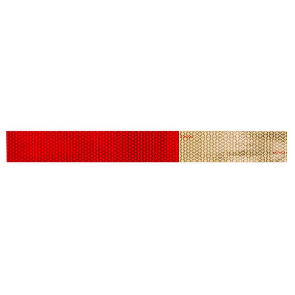 18" White/Red Conspicuity Strips, 4-Pack image number 0