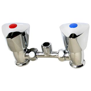Marine Bridge Mixer with 3/8" Attachment for a Shower Hose