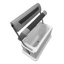 Wise 8WD437-1905 Premium Swingback Cooler/Storage Seat, 62 Quart, Marble / Reef Stone image number 3