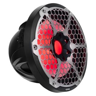 HYDRO 12" Marine Subwoofer with Integrated RGB Lights, 700 Watts SVC, 4-Ohm, Black