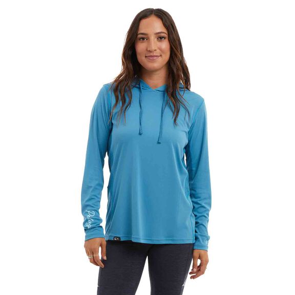Women's Aquatek Solid Hooded Shirt image number 0