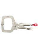 11" TORQUE LOCK&trade; Locking C-Clamp With Swivel Jaws image number 0