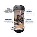 Bait Up Live Bait Container for Fishing, Dual-Lid Design and Floating Basket Technology, 35oz image number 1