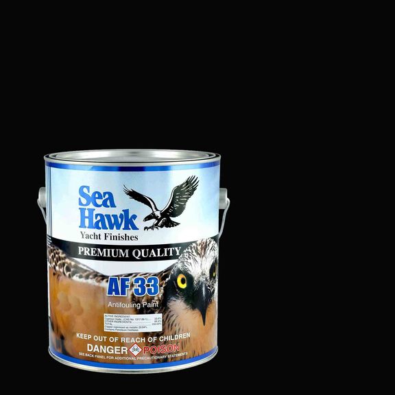 AF-33 Antifouling Paint, Black, Gallon image number 0