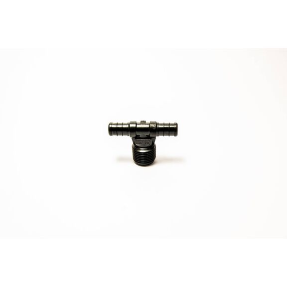 1/2" Barb x 1/2" Barb x 1/2" MPT Tee image number 0