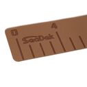 24" Laser Ruler 5mm Embossed image number 0