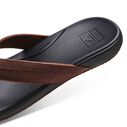 Men's Cushion Phantom 2.0 Leather Flip-Flop Sandals image number 5