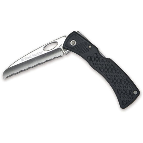 Stainless Steel Serrated Rigging Knife image number 0