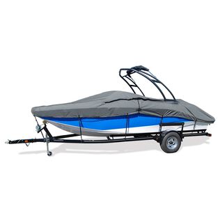 V-Hull Tower Bow Rider Cover, OB, Gray, Hot Shot, 19'5"-20'4", 102" Beam