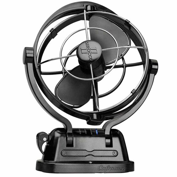 Sirocco II Cabin Fan, Multi-Position, Black image number 0