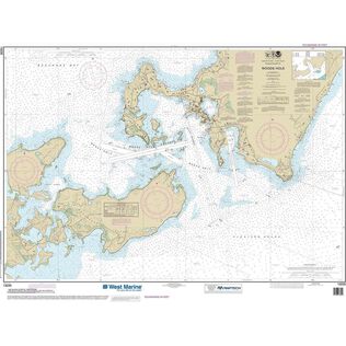Maptech&reg; NOAA Recreational Waterproof Chart-Woods Hole, 13235