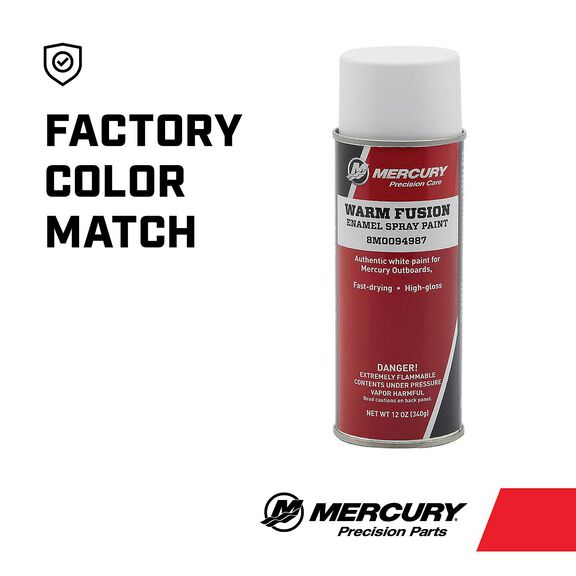 Mercury 8M0094987 Warm Fusion Enamel Spray Paint - 12 oz Spray Can image number 1