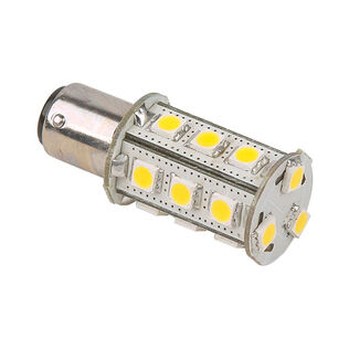 Tower Navigation Bayonet LED Bulb Cool White 10 to 30V DC 3 Watts Omni-Directional BAY15d Socket