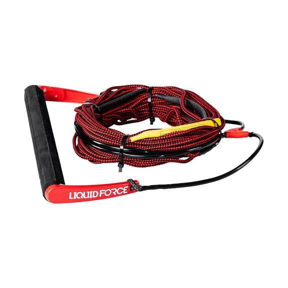70' Team / H-Braid Red/Black  Combo Wakeboard Rope image number 0