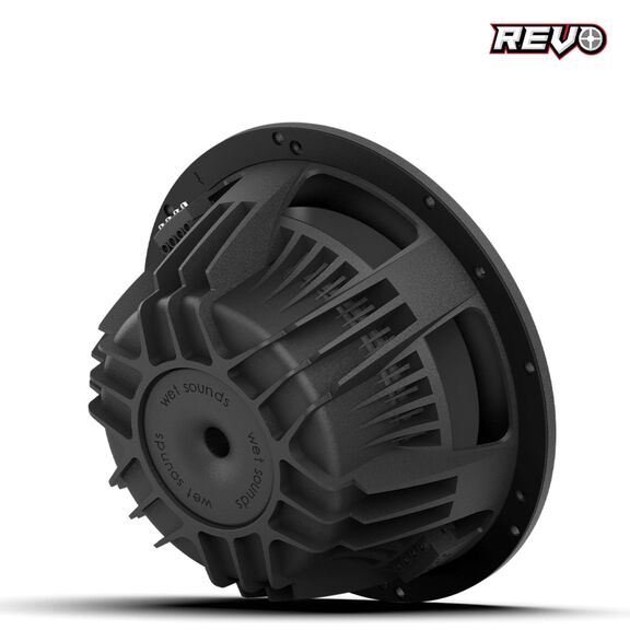 Wet Sounds REVO 10 inch High Power Subwoofer Speaker in Black image number 2