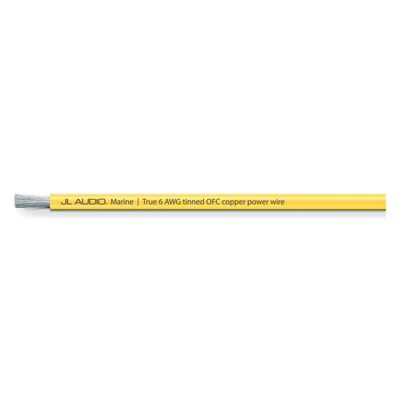 XM-YPW6-200: 200 ft (61 m) Spool of ABYC Yellow Power Wire, 6 AWG image number 0