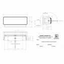 Maxillume h60 Flush Mount LED Floodlight, 6,000 Lumen, White Dimming, White Housing image number 4